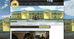 Desktop Screenshot of goldensunbeam.com